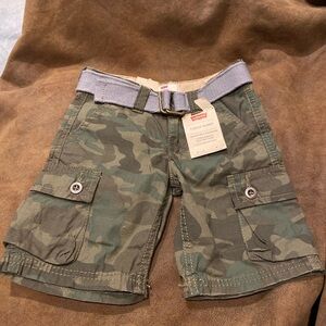 NWT! Levi Toddler boys Camo shorts